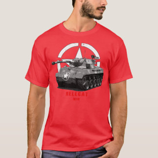 T-shirt Char militaire M18 Hellcat WW2