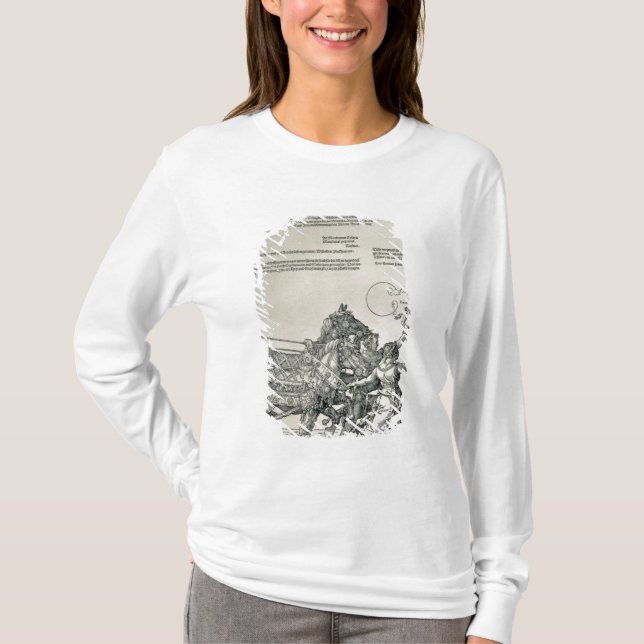 T-shirt Char triomphal d'empereur Maximilian I (Devant)