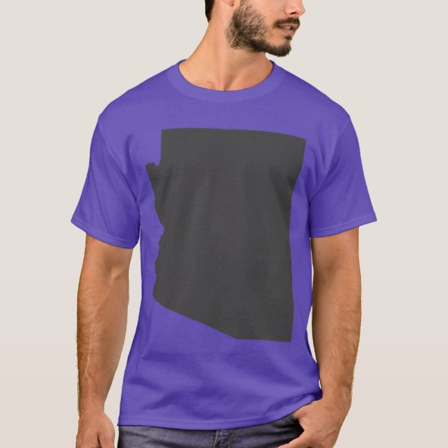 T-shirt Charbon de l'Arizona (Devant)