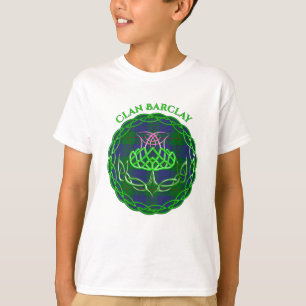 T-shirt Chardon celtique écossais de tarte barclay