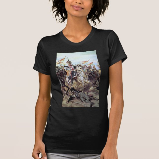 T-shirt Charge de cavalerie polonaise (Devant)