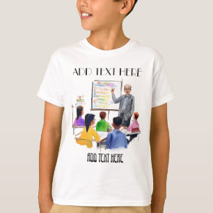 T-shirt Chargé de cours et étudiants