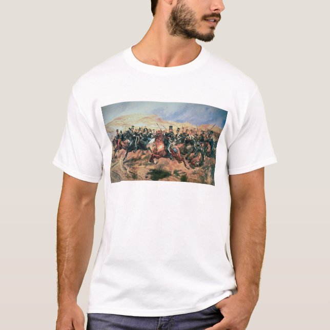T-shirt Charge de la brigade légère (Devant)