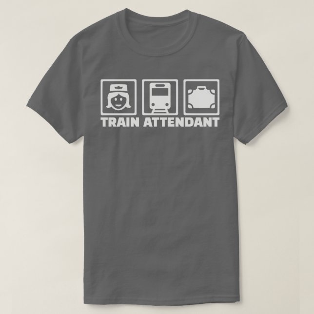 T-shirt Chargé de train (Design devant)