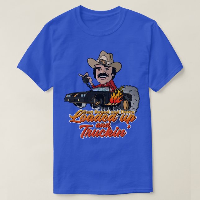 T-shirt Chargé et Truckin (Design devant)