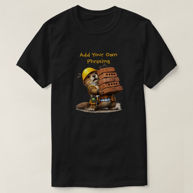 T-shirt "Charge lourde" (Design devant)