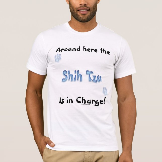 T-shirt Charge Shih Tzu (Devant)
