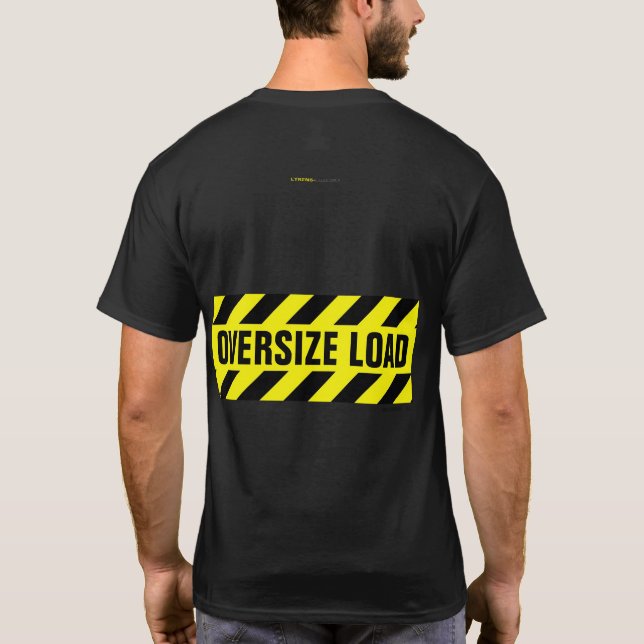 T-SHIRT CHARGE SURDIMENSIONNÉE (Dos)
