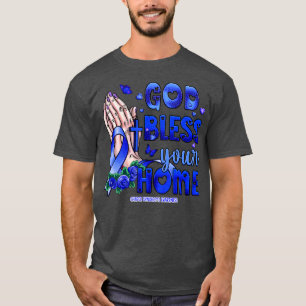 T-shirt Charge Syndrome Sensibilisation dieu bénisse foi e