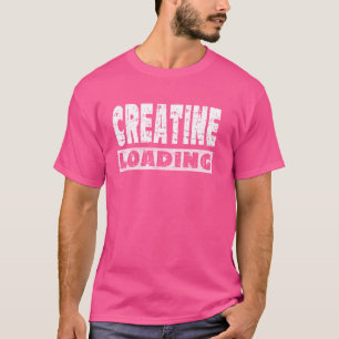 T-shirt Chargement Créatine - Drôle Exercice Gym Dire