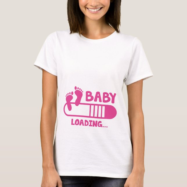 T-shirt Chargement de bébé (Devant)