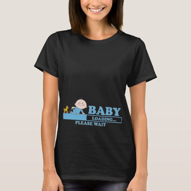 T-shirt Chargement de bébé (Devant)