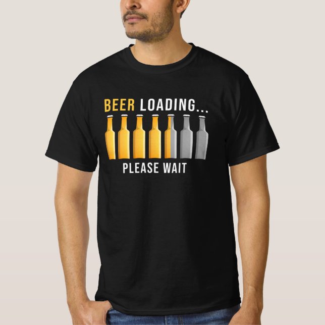 T-shirt Chargement de bière (Devant)
