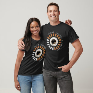 T-shirt Chargement de caféine
