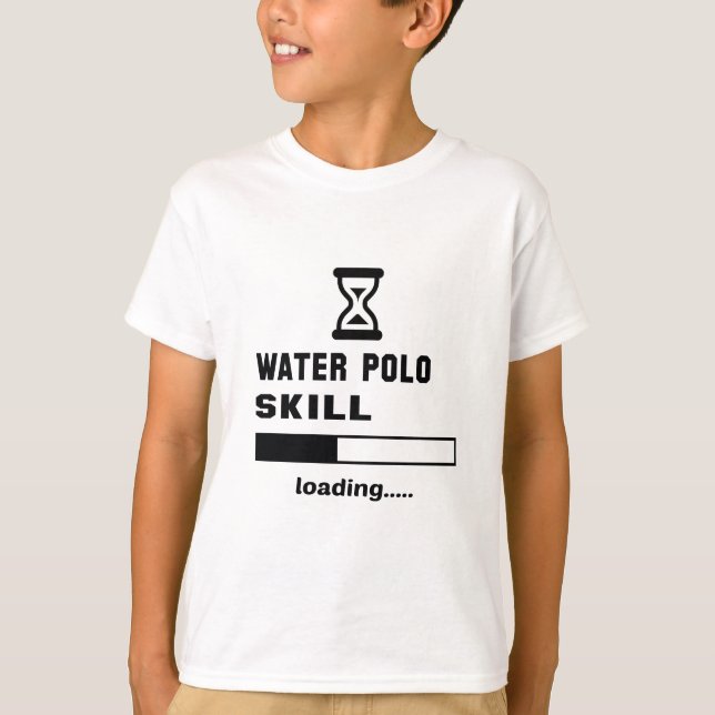 T-shirt Chargement de compétence de polo d'eau ...... (Devant)