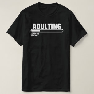 T-shirt chargement de l'adultère, veuillez patienter