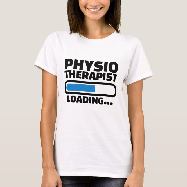 T-shirt Chargement de physiothérapeute (Devant)