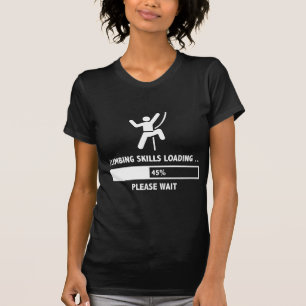 T-shirt Chargement de qualifications d'escalade