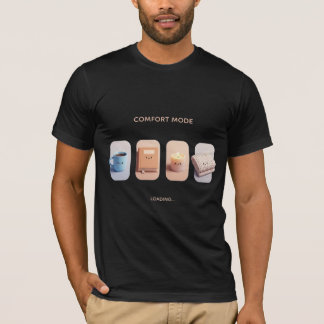 T-shirt Chargement du mode confort Esthétique Kawaii