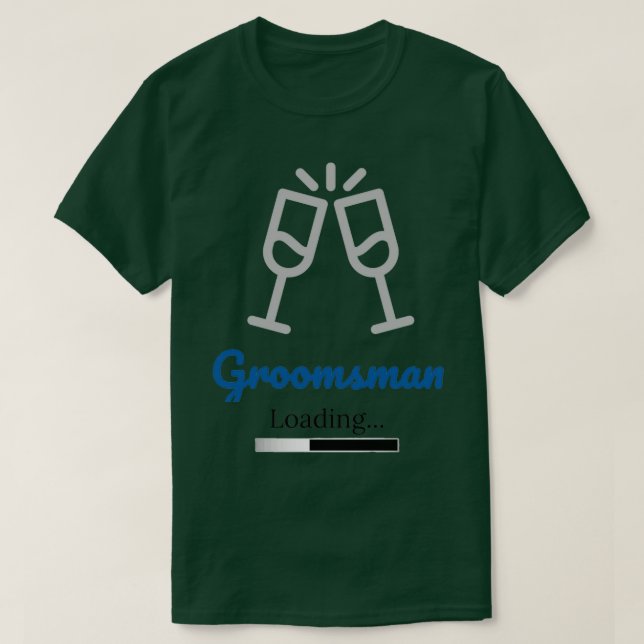 T-shirt Chargement Groomsman (Design devant)