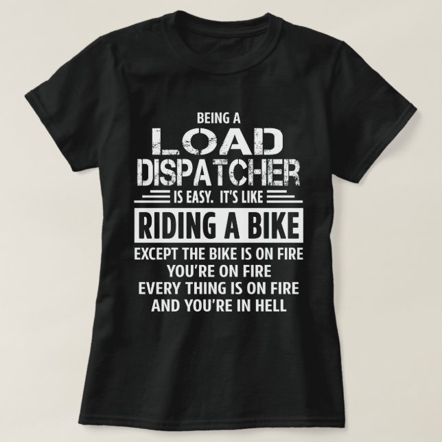 T-shirt Charger le répartiteur (Design devant)
