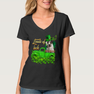 T-shirt Charges De Camion Camion Great Dane St Patrick Jou