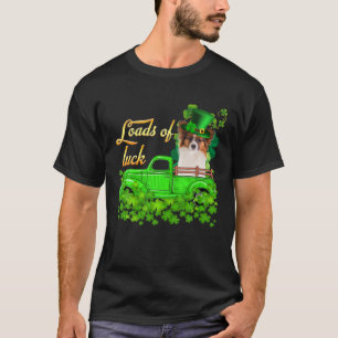 T-shirt Charges De Camion Papillon St Patrick's Day