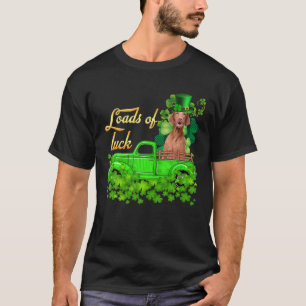 T-shirt Charges de Camion Vizsla St Patrick's Day