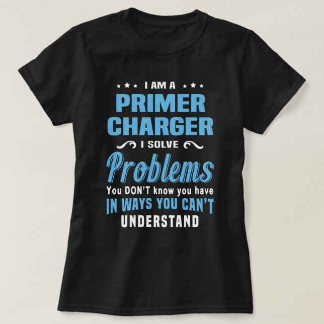 T-shirt Chargeur d'amorce (Design devant)