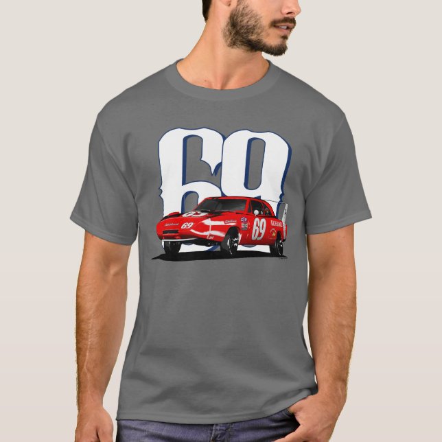 T-shirt Chargeur Daytona de 1969 Dodge (Devant)
