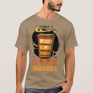 T-shirt Chargeur de café Tasse à café Café 