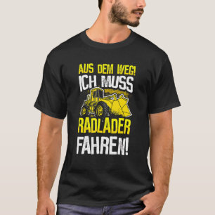 T-shirt Chargeur de chargeur de vélo Chargeur de roue Pilo