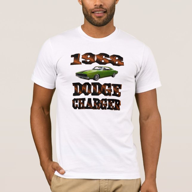 T-shirt Chargeur de Dodge des hommes 1968 (Devant)