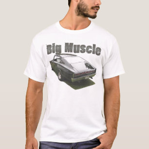 T-shirt Chargeur de Dodge du noir 1967