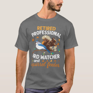 T-shirt Chargeur d'écureuil professionnel retraité