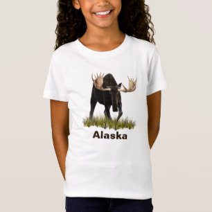 T-Shirt Charging Bull Moose