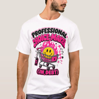 T-shirt Chariot de feu pour shopping du Vendredi Noir drôl