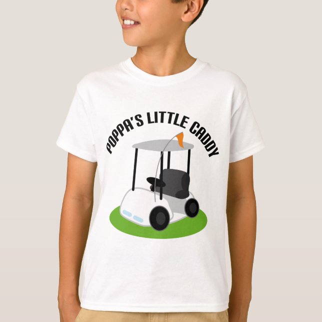 T-shirt Chariot de pépères (golf) (Devant)