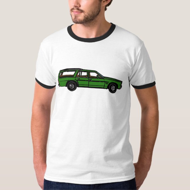 T-shirt Chariot de station (Devant)