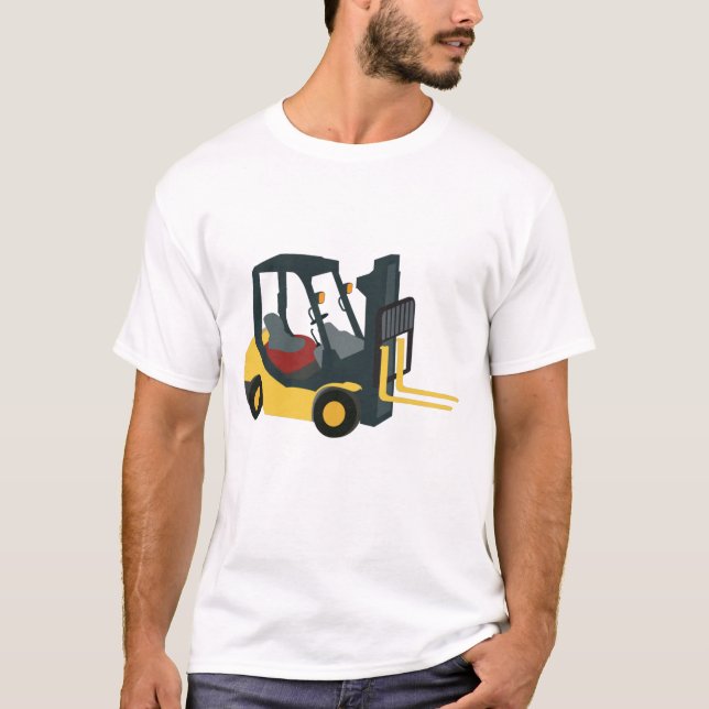 T-shirt Chariot élévateur à fourche (Devant)