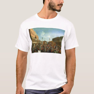 T-shirt Charlatans dans le Piazzetta San Marco, Venise