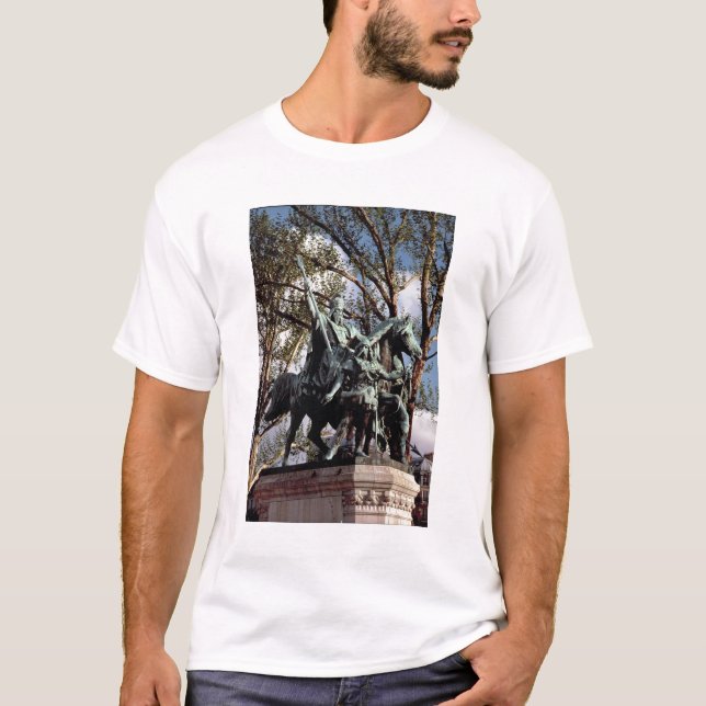 T-shirt Charlemagne (Carolus Magnus, Charles le grand) (7 (Devant)