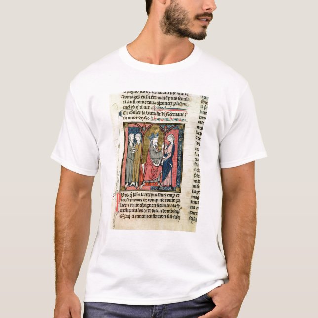 T-shirt Charlemagne envoyant Ganelon (Devant)