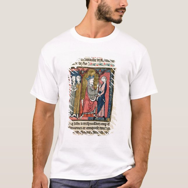 T-shirt Charlemagne envoyant Ganelon (Devant)