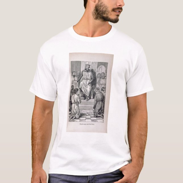 T-shirt Charlemagne et les garçons (Devant)