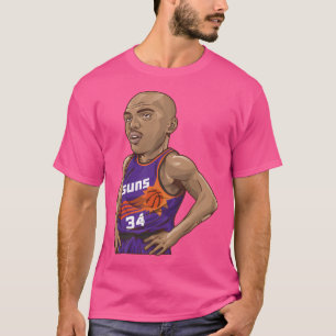 T-shirt Charles Barkley 34 Art Chibi