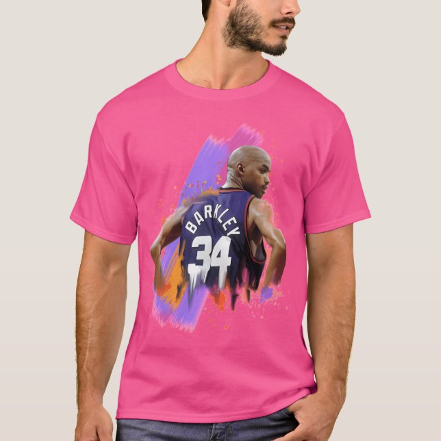 T-shirt Charles Barkley Basketball Trente Quatre Côté Arri (Devant)
