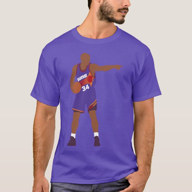 T-shirt Charles Barkley Suns (Devant)