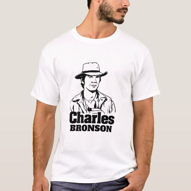T-shirt Charles Bronson (Devant)