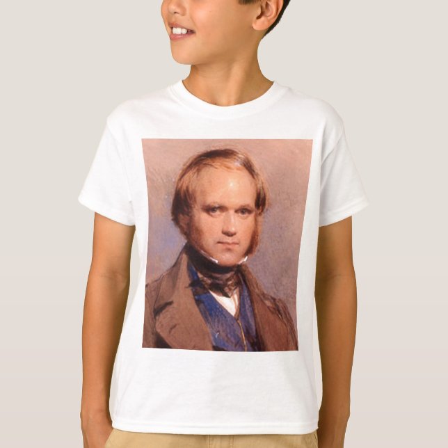 T-shirt Charles Darwin (Devant)